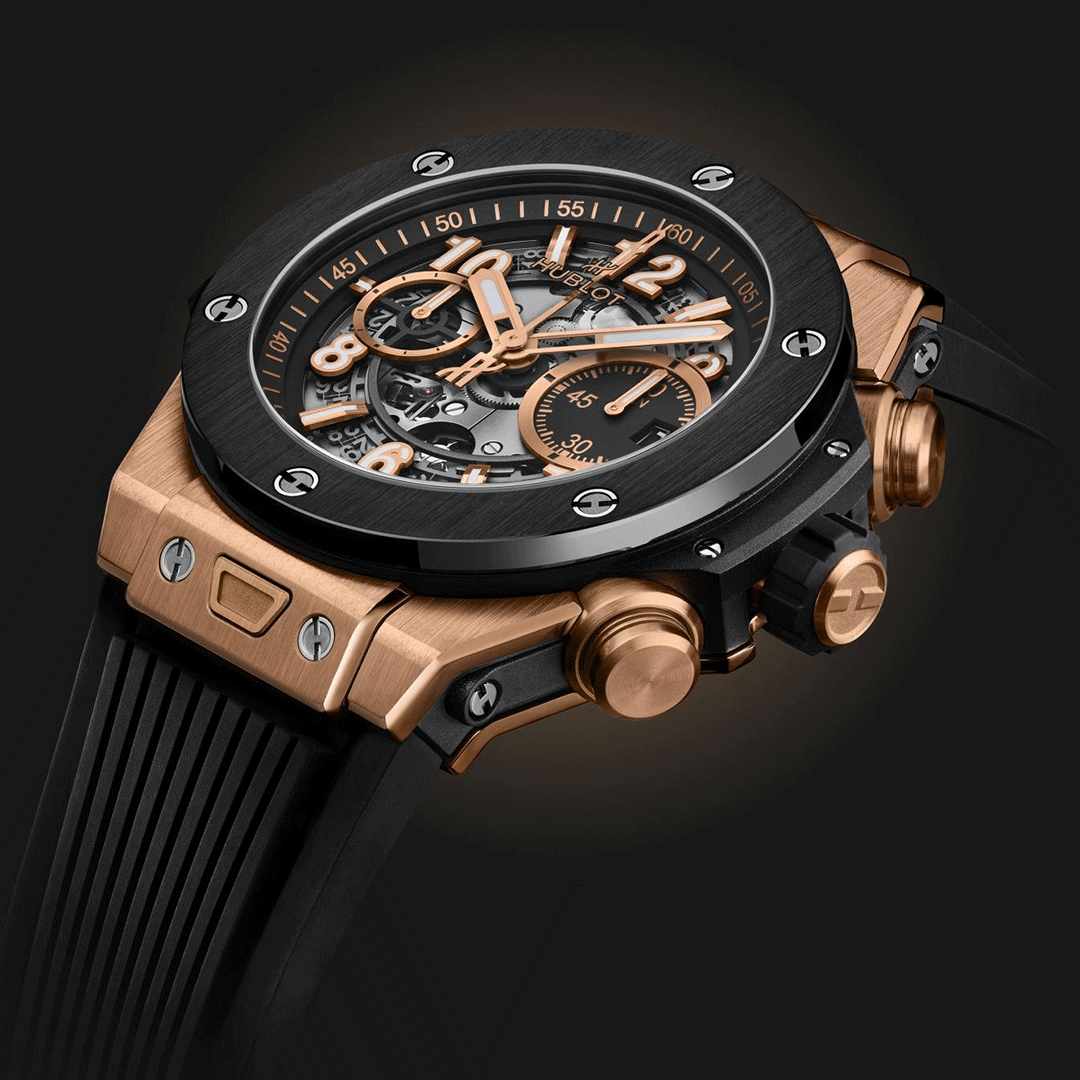 Hublot Big Bang Chronograph – Rose Gold Skeleton Edition