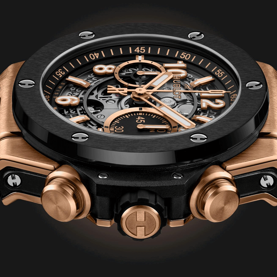 Hublot Big Bang Chronograph – Rose Gold Skeleton Edition